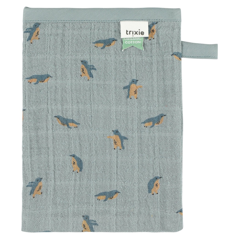 Tetra washandjes 3-pack mix - Peppy Penguins